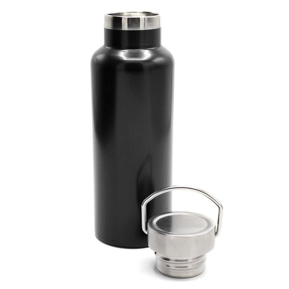 Термобутылка Sakura, Черный-2