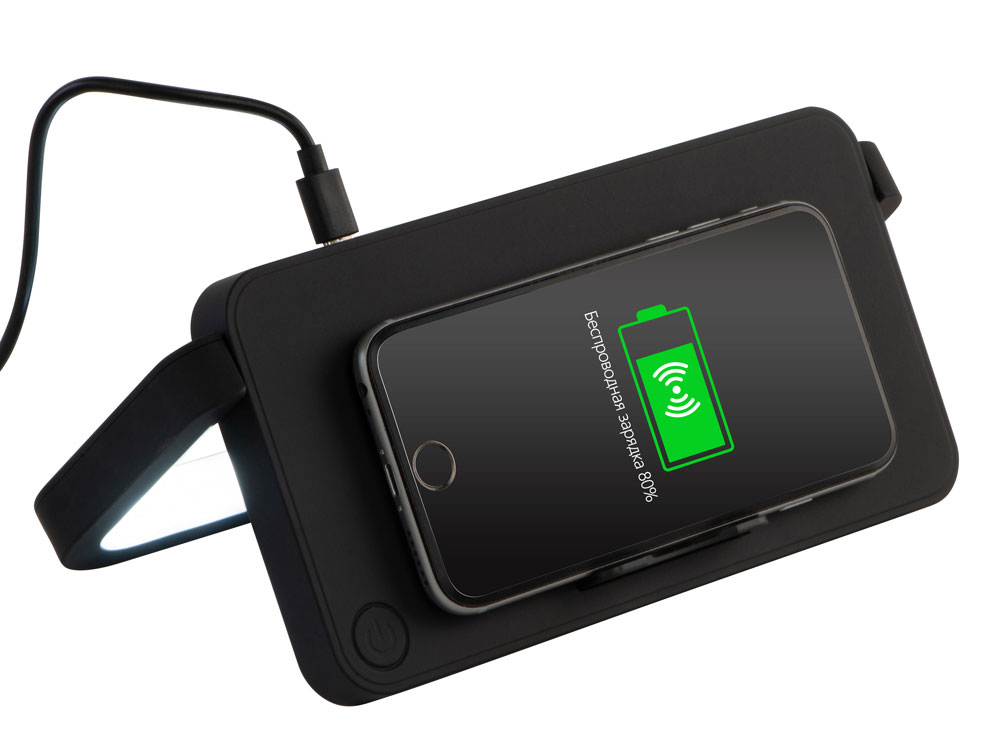 Беспроводная зарядка с лампой Robo, 10 W-13