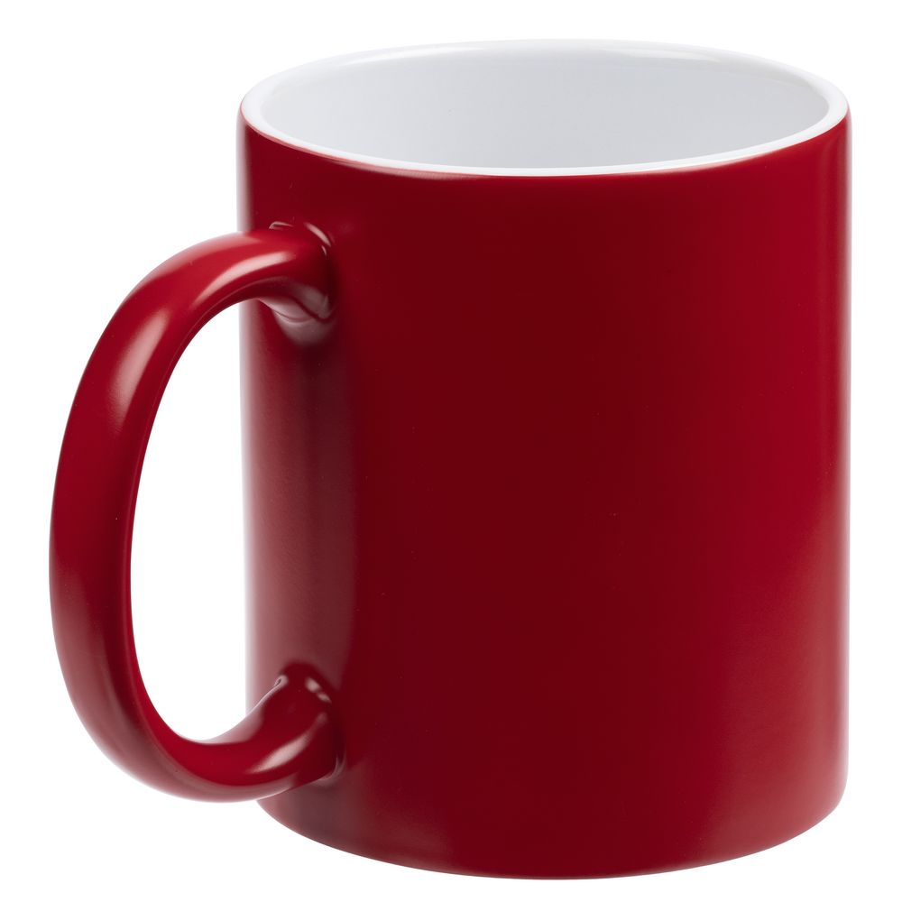 Кружка «Хамелеон», глянцевая, красная-1