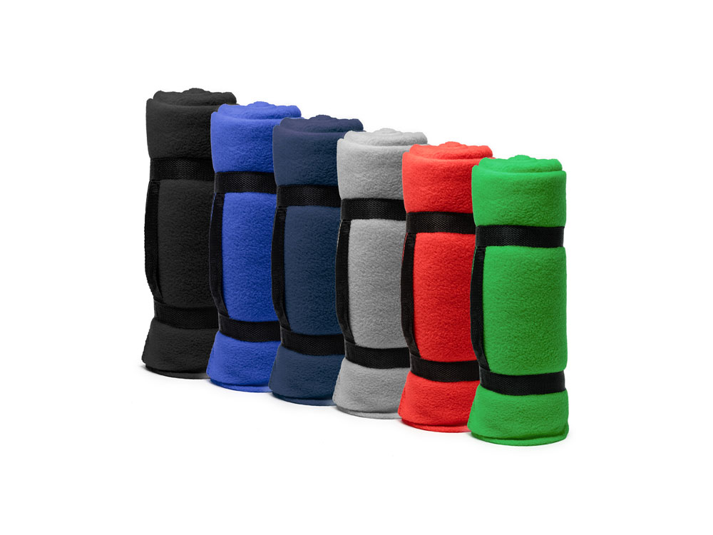 Флисовый плед DANERIS с антипиллинговой обработкой, красный-2