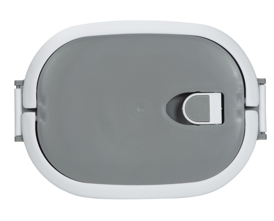 Ланч-бокс Hotty 750 мл для микроволновой печи, серый/белый-6