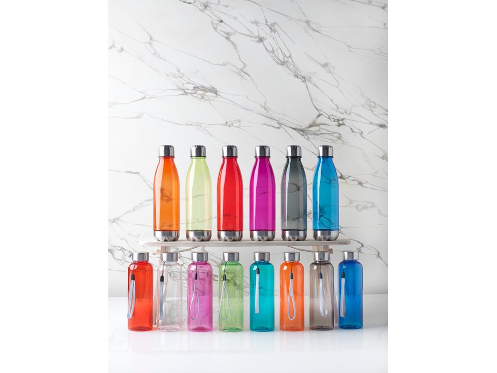 Спортивная бутылка Bodhi от Tritan™ объемом 500 мл, прозрачный васильковый-3