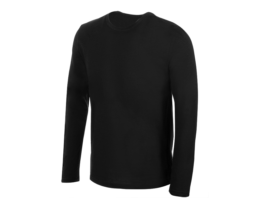 Лонгслив Porto мужской, черный-4