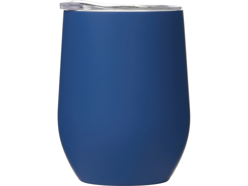 Термокружка Vacuum mug C1, soft touch, 370мл, синий-2
