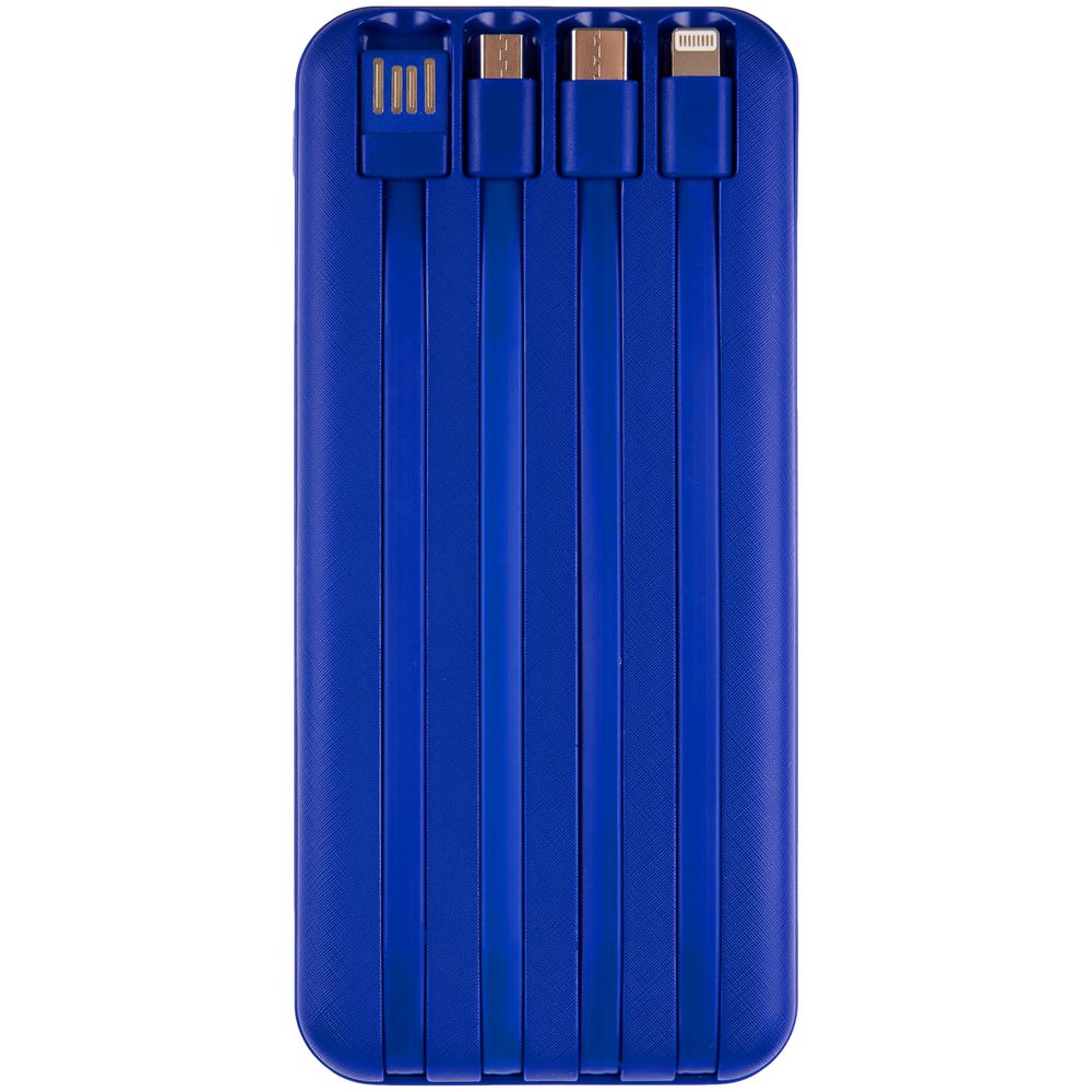 Внешний аккумулятор Omni Qi 10000 мАч, синий-3