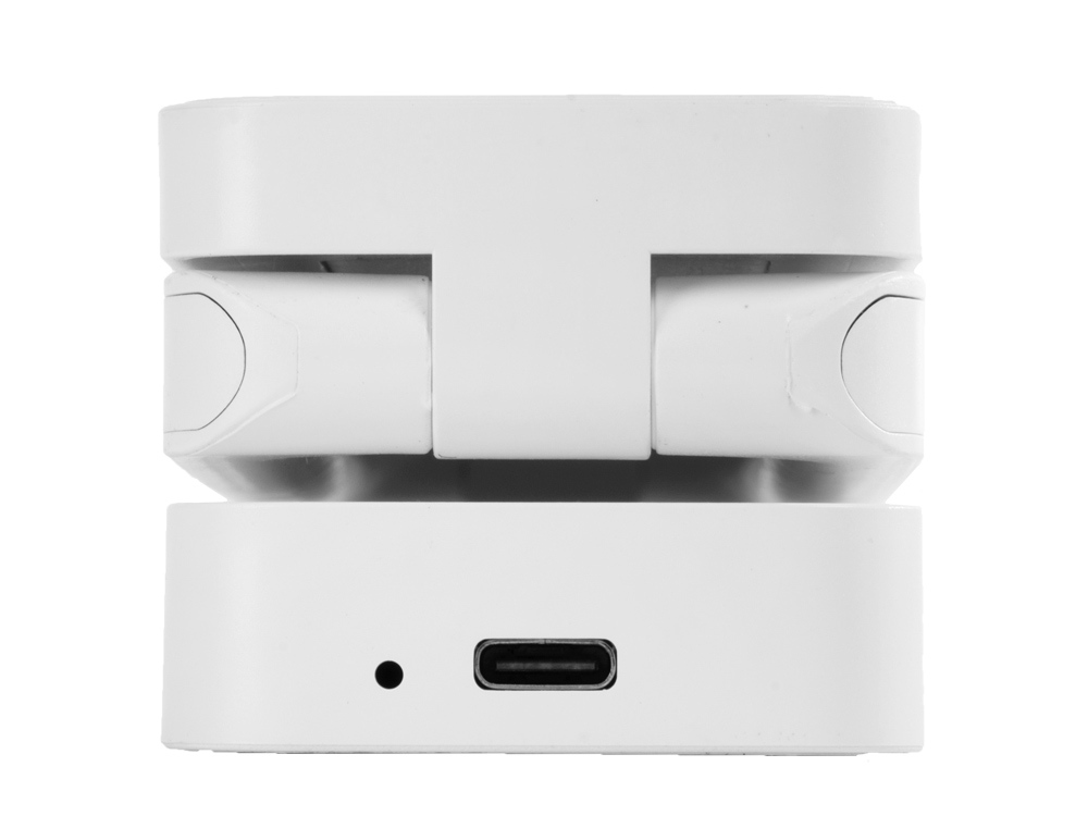 Складывающаяся LED лампа с беспроводной зарядкой Lightfold, белый-7