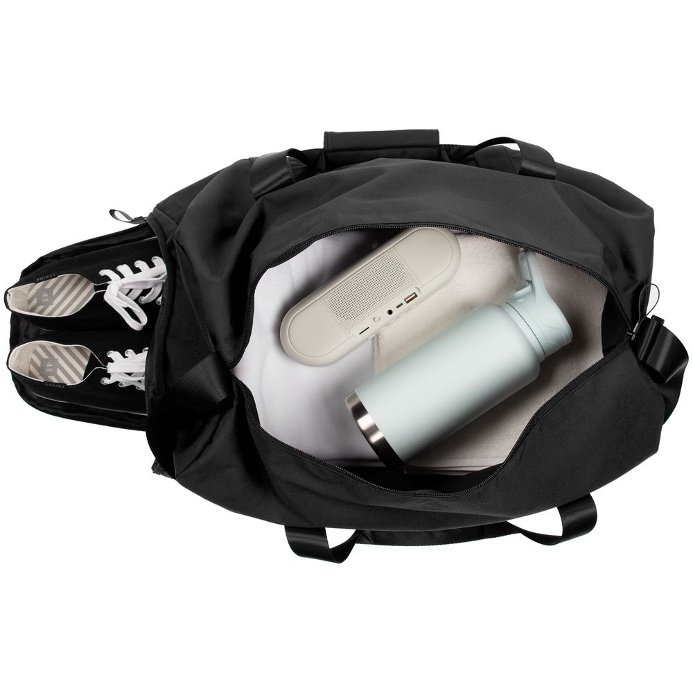 Сумка дорожная urbanPulse, черная-2