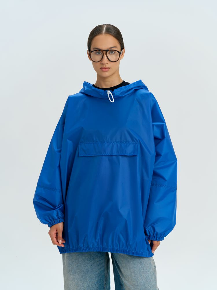 Дождевик-анорак Alatau, укороченный, синий, единый размер-5