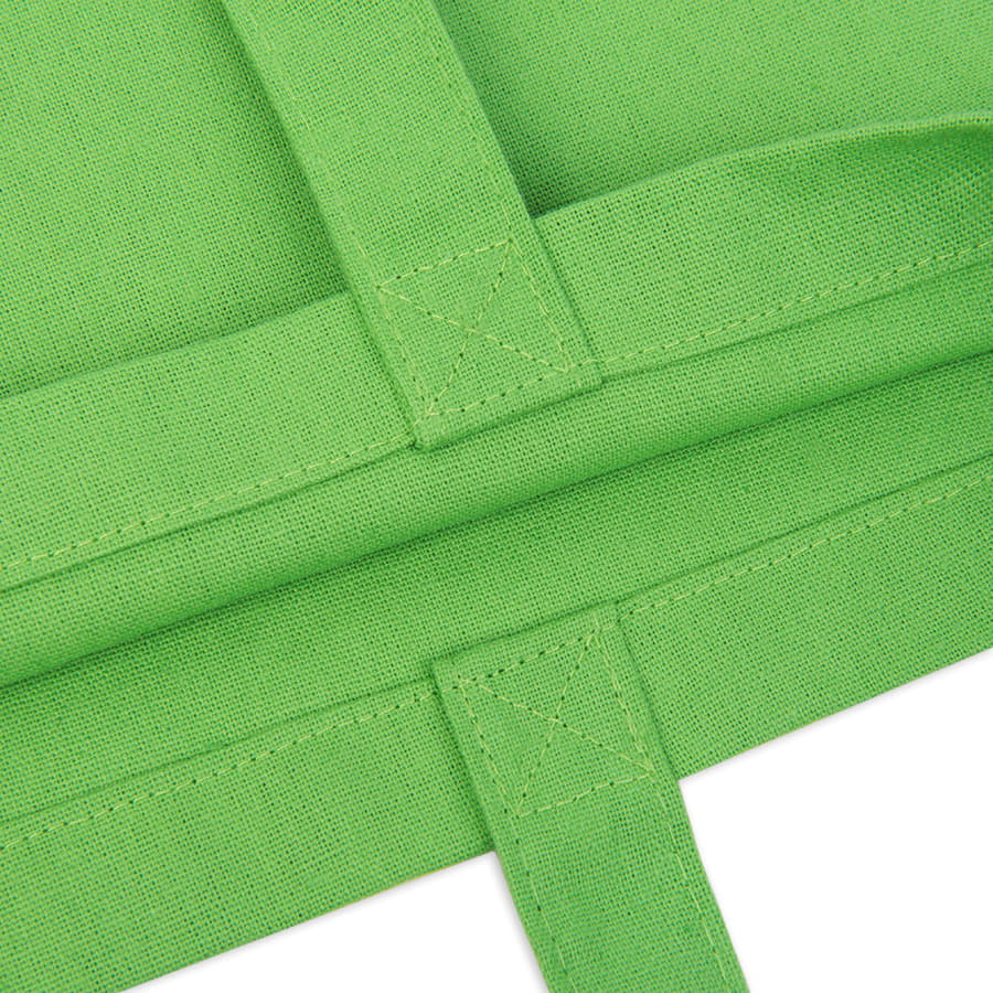 Сумка шоппер хлопковый MALL 220, зеленое яблоко-1