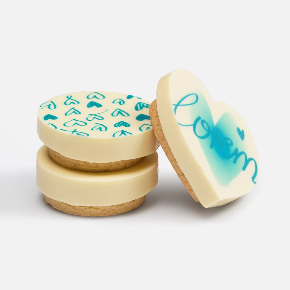 Набор из 3 печений Dream White на заказ-5