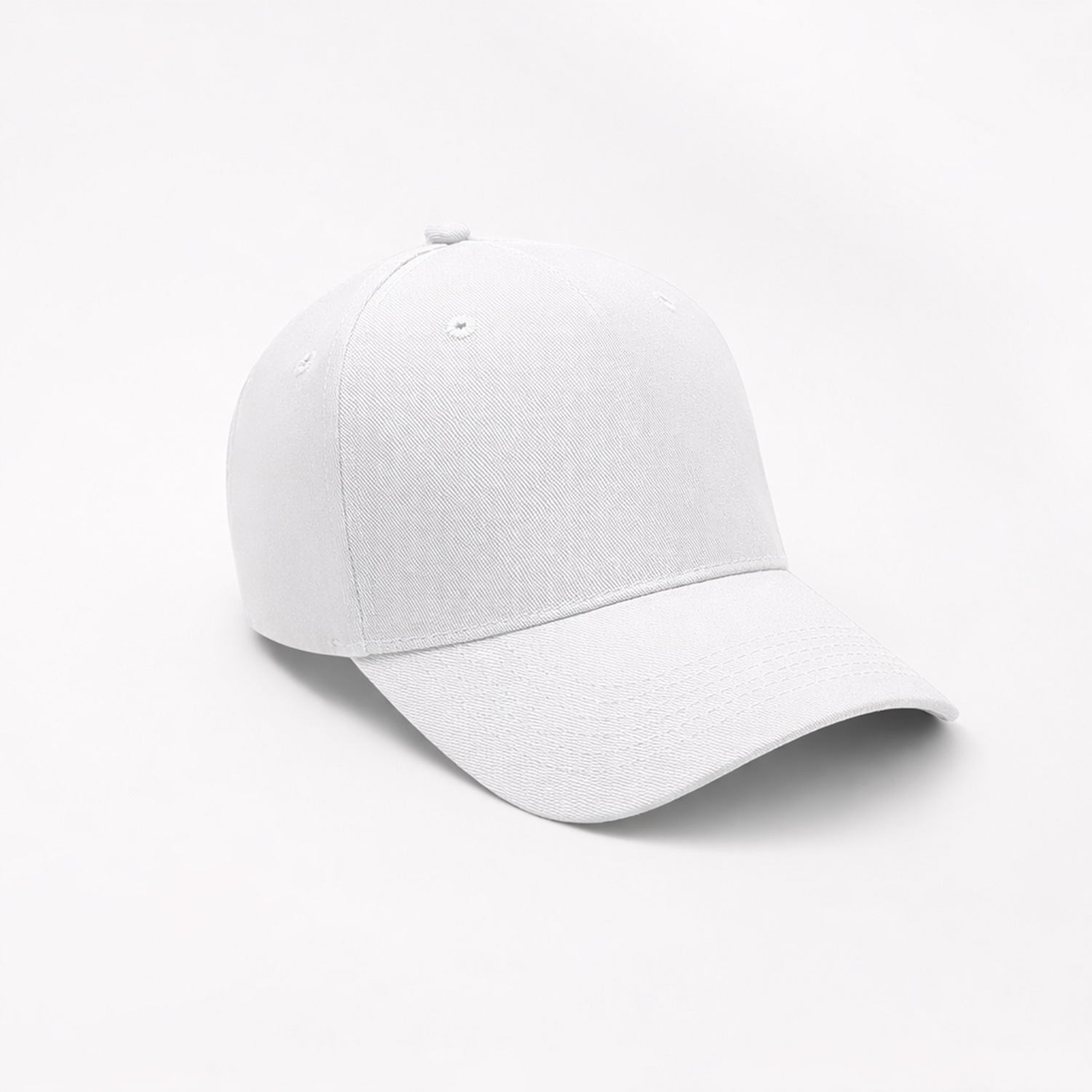 Бейсболка Фит (Fit), 5 клиньев, белый-0