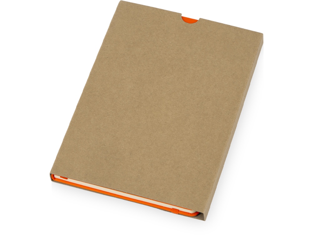 Блокнот Vision 2.0 А5 в твердой обложке, оранжевый-6