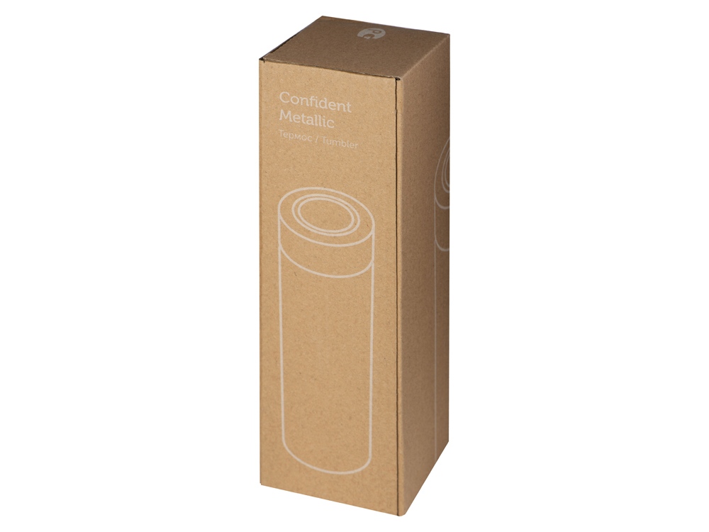 Термос Confident Metallic 420мл, зеленый-9