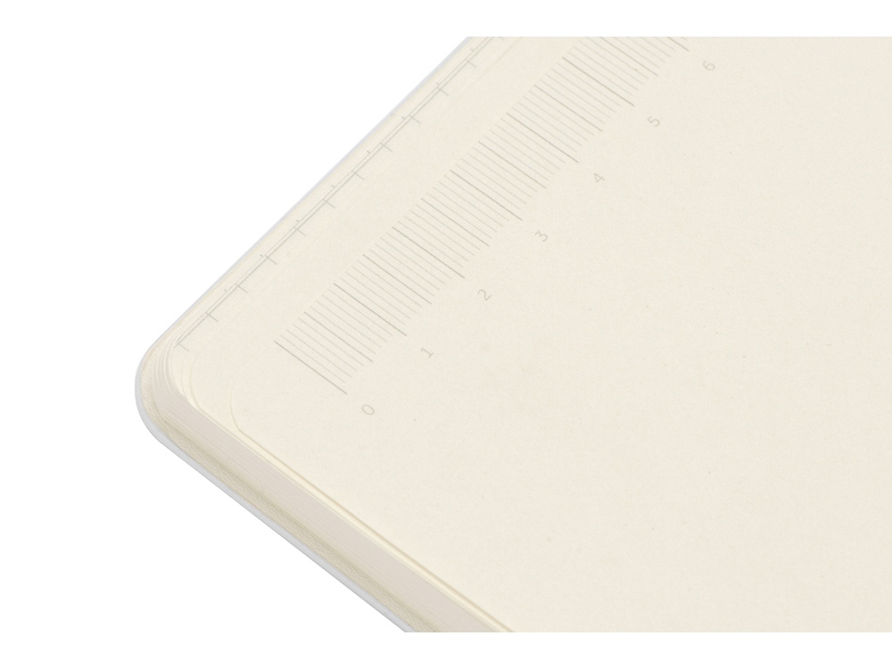 Блокнот Notepeno 130x205 мм с тонированными линованными страницами, белый-6