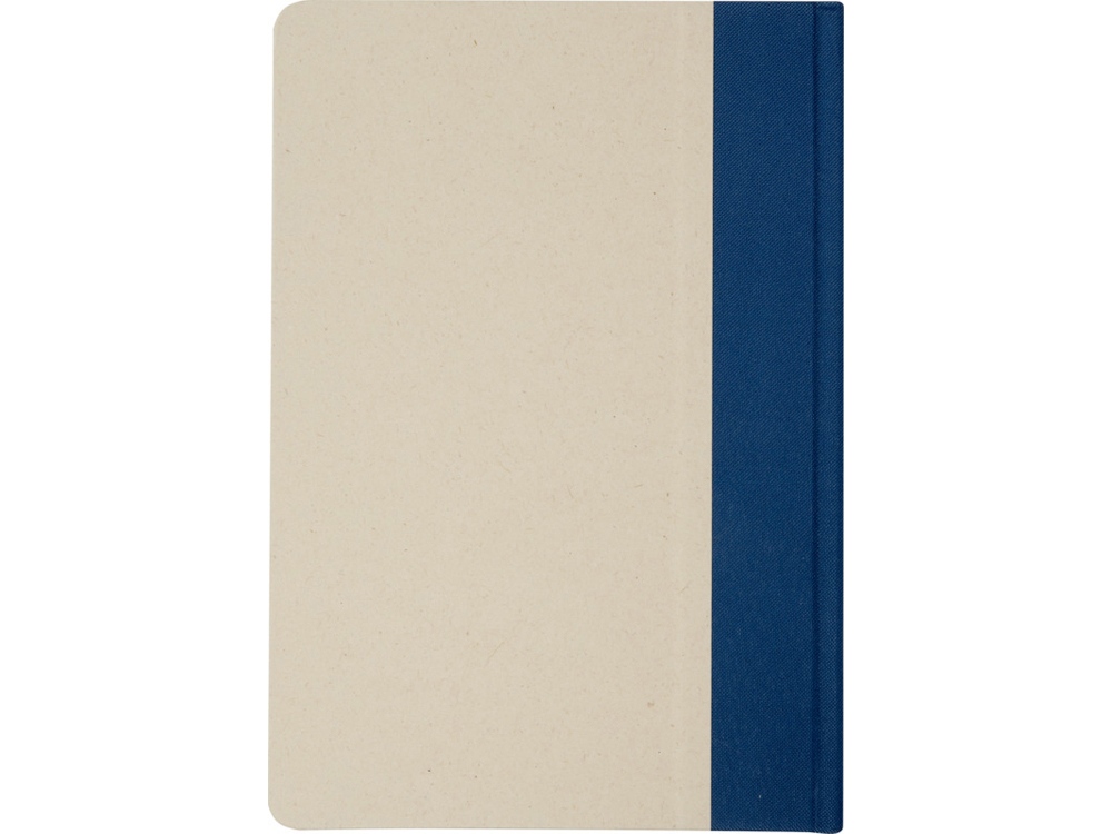 Liliana блокнот формата А5 в твердой обложке из пластика из сахарного тростника - Синий-2