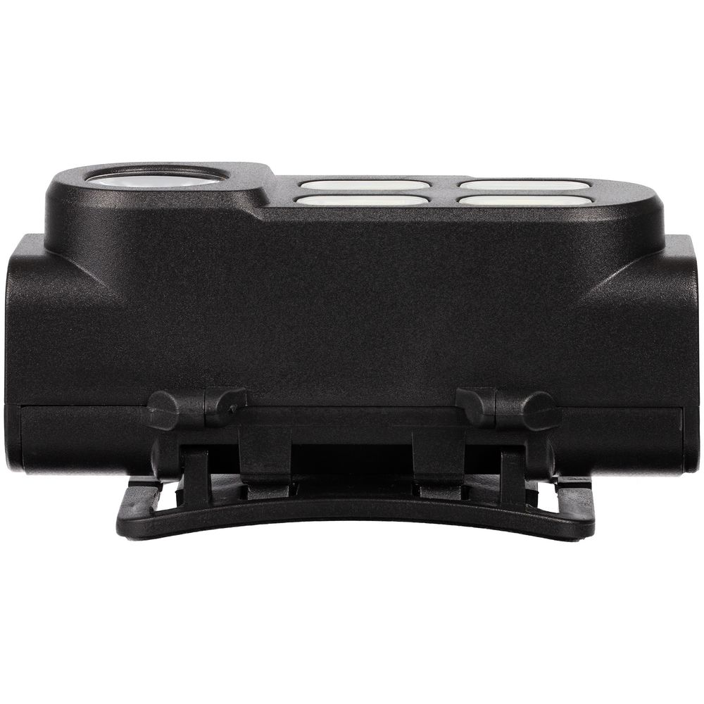 Налобный фонарик аккумуляторный Alnes, черный-2