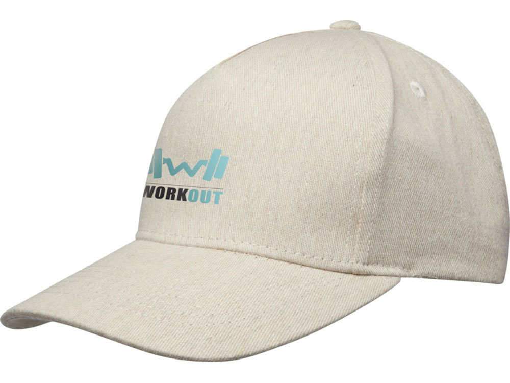 Onyx с 5 панелями Aware™ кепка из переработанных материалов - Oatmeal-5