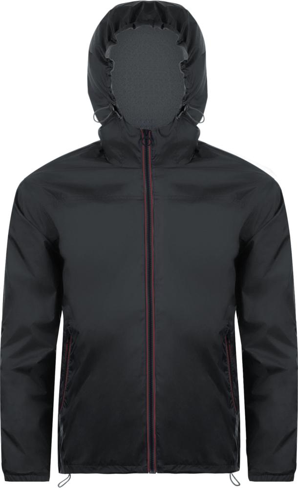 Ветровка Skate, черная с серым-1