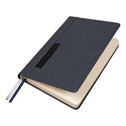 Ежедневник Smart Cardiff А5, Серо-синий-2