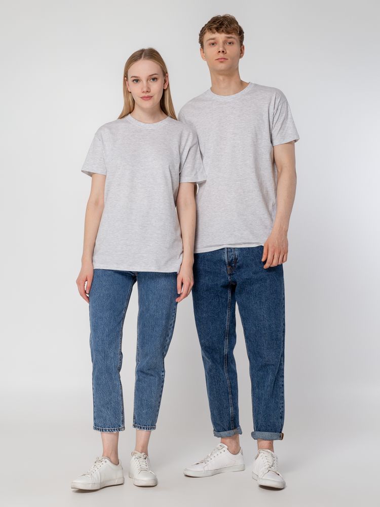 Футболка унисекс Regent 150, светло-серый меланж-9