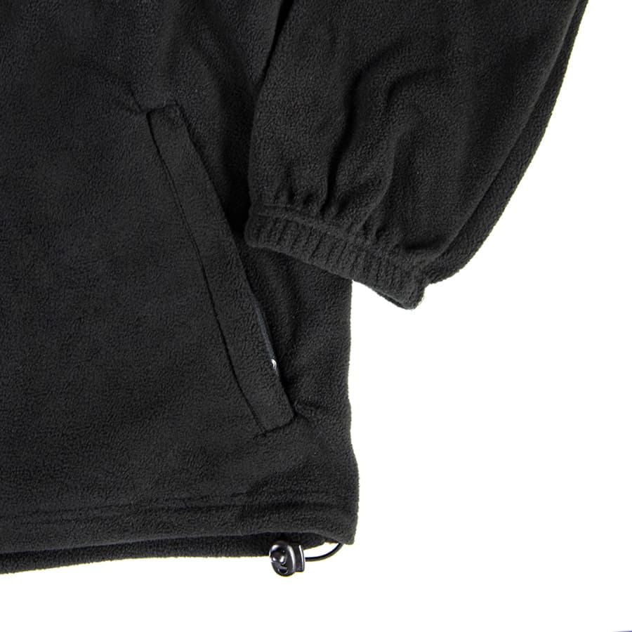 Толстовка флисовая ESTONIA 280, черный, оранжевый-3