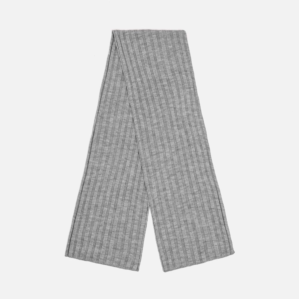 Шарф Metelitsa, серебристо-серый меланж-1