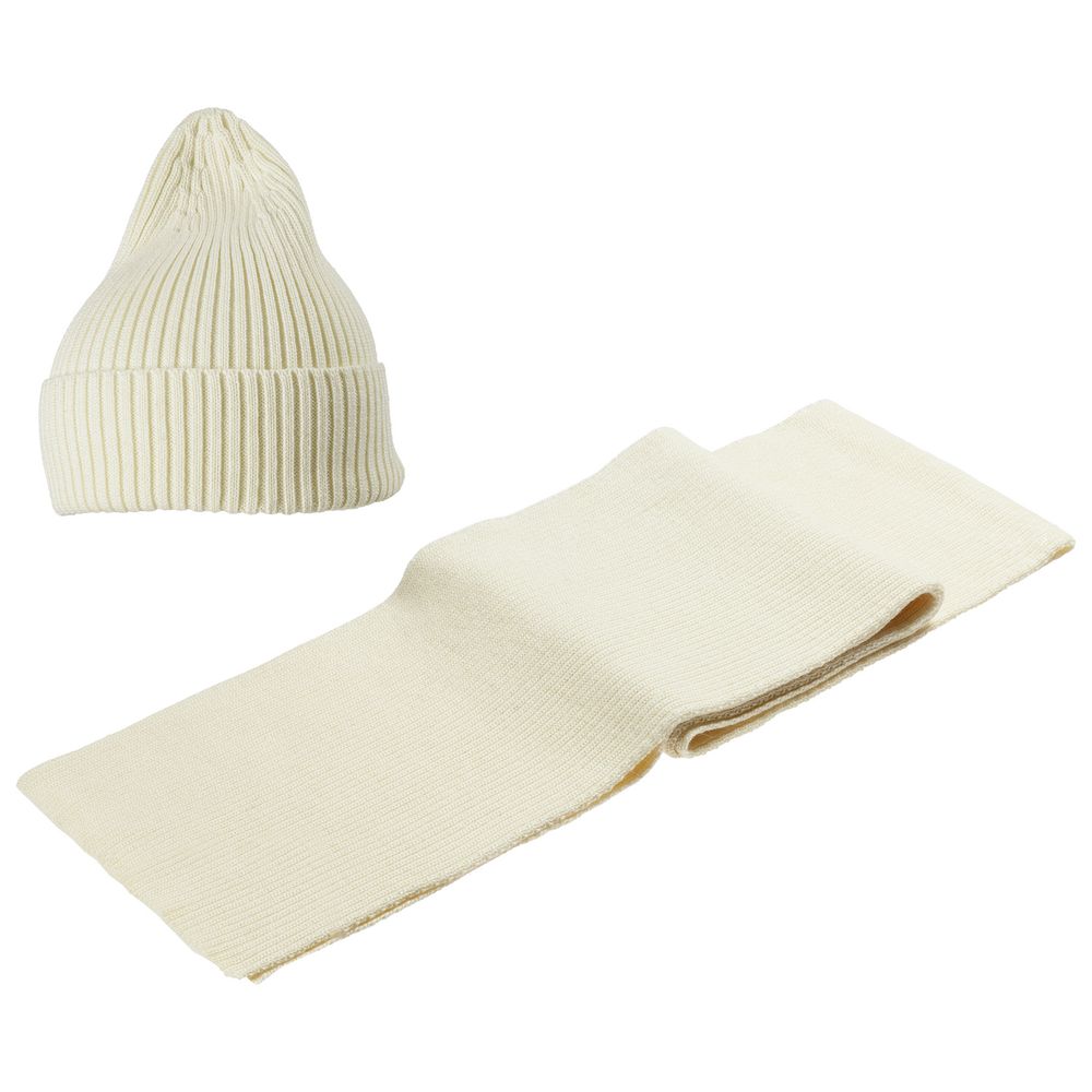 Шапка Stout, молочно-белая-2