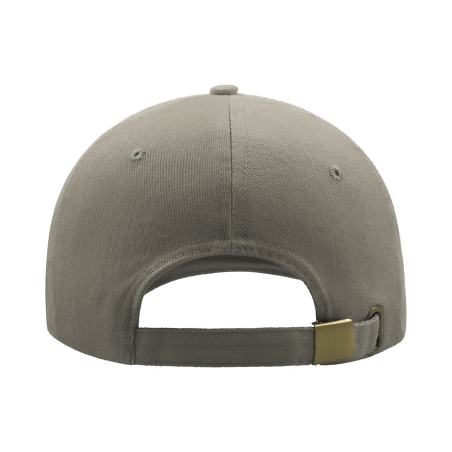 Бейсболка LIBERTY SIX BUCKLE, 6 клиньев, металлическая застежка, серый-5