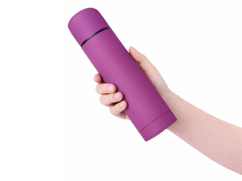 Термос Ямал Soft Touch, 500мл, фиолетовый-6