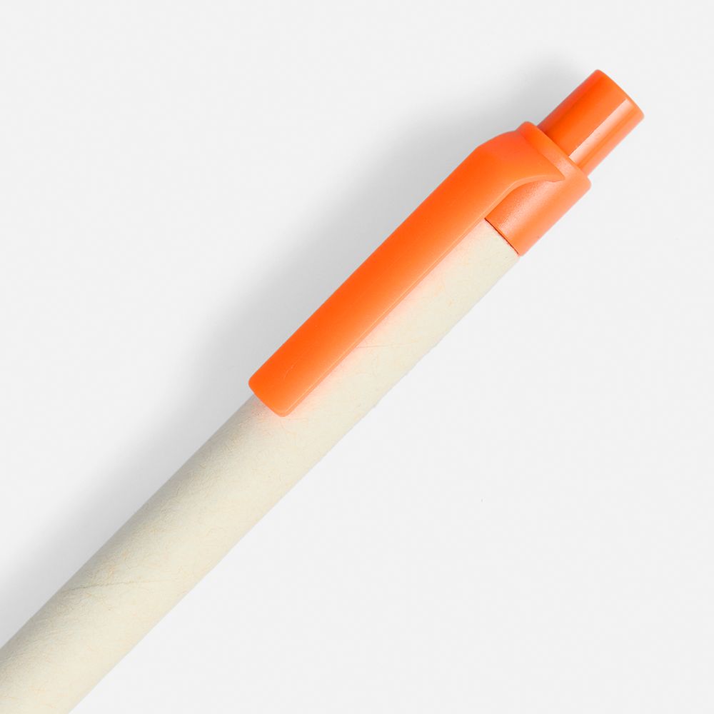 Ручка шариковая MilkMake, оранжевая-2