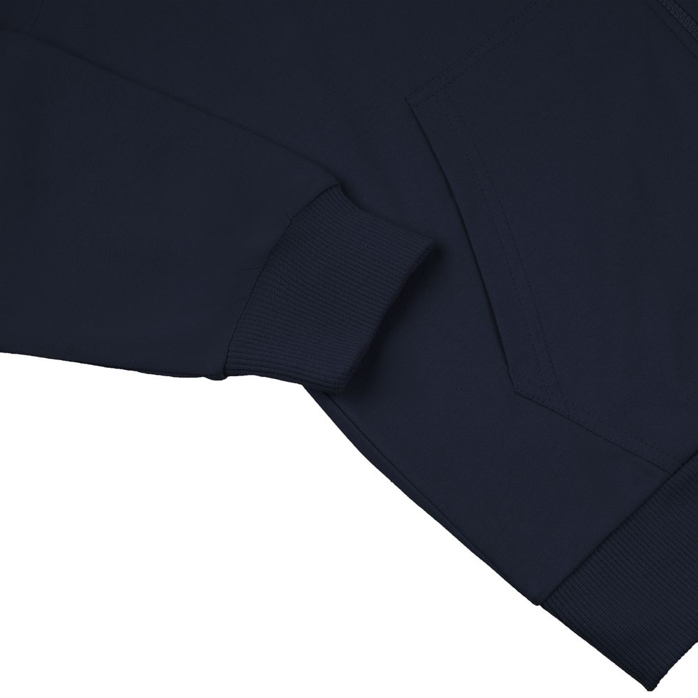 Толстовка на молнии с капюшоном Siverga 2.0, темно-синяя-2