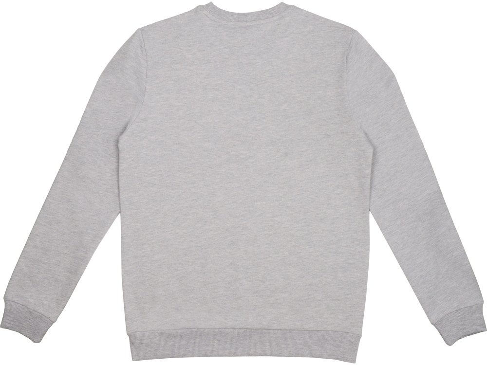 Свитшот Motion унисекс с начесом, серый меланж-9
