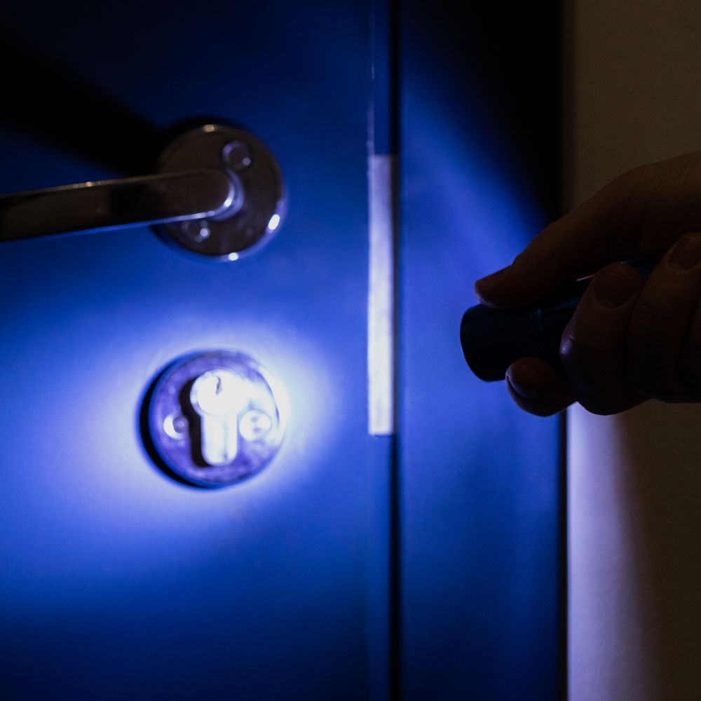 Фонарик Aurora, синий-2