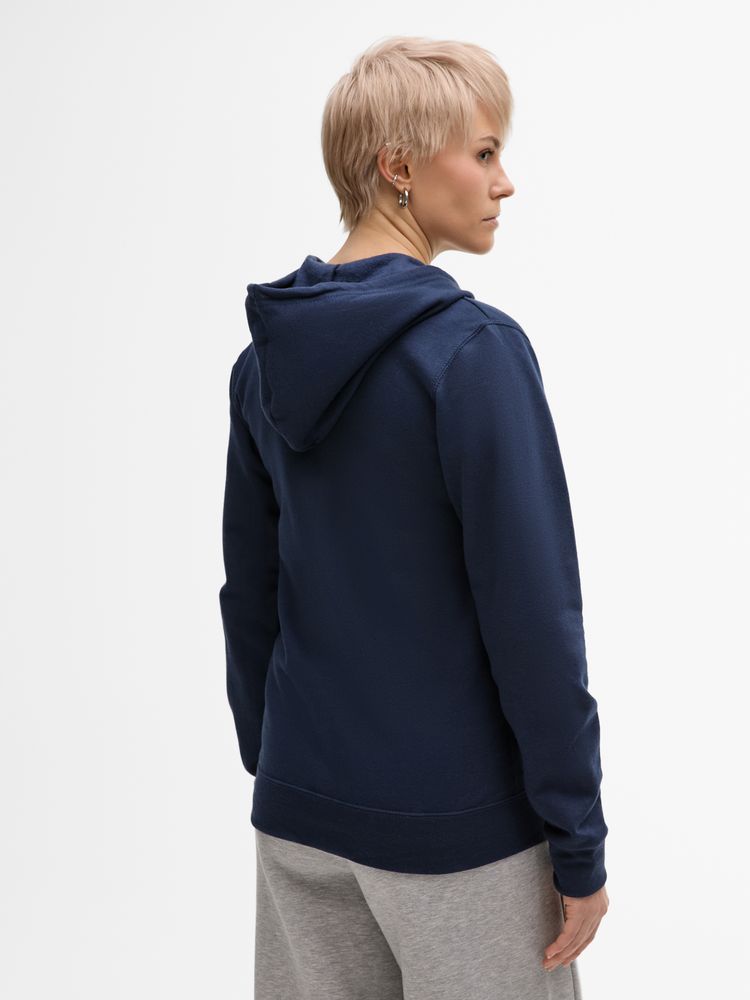 Толстовка унисекс Stone, темно-синяя-6