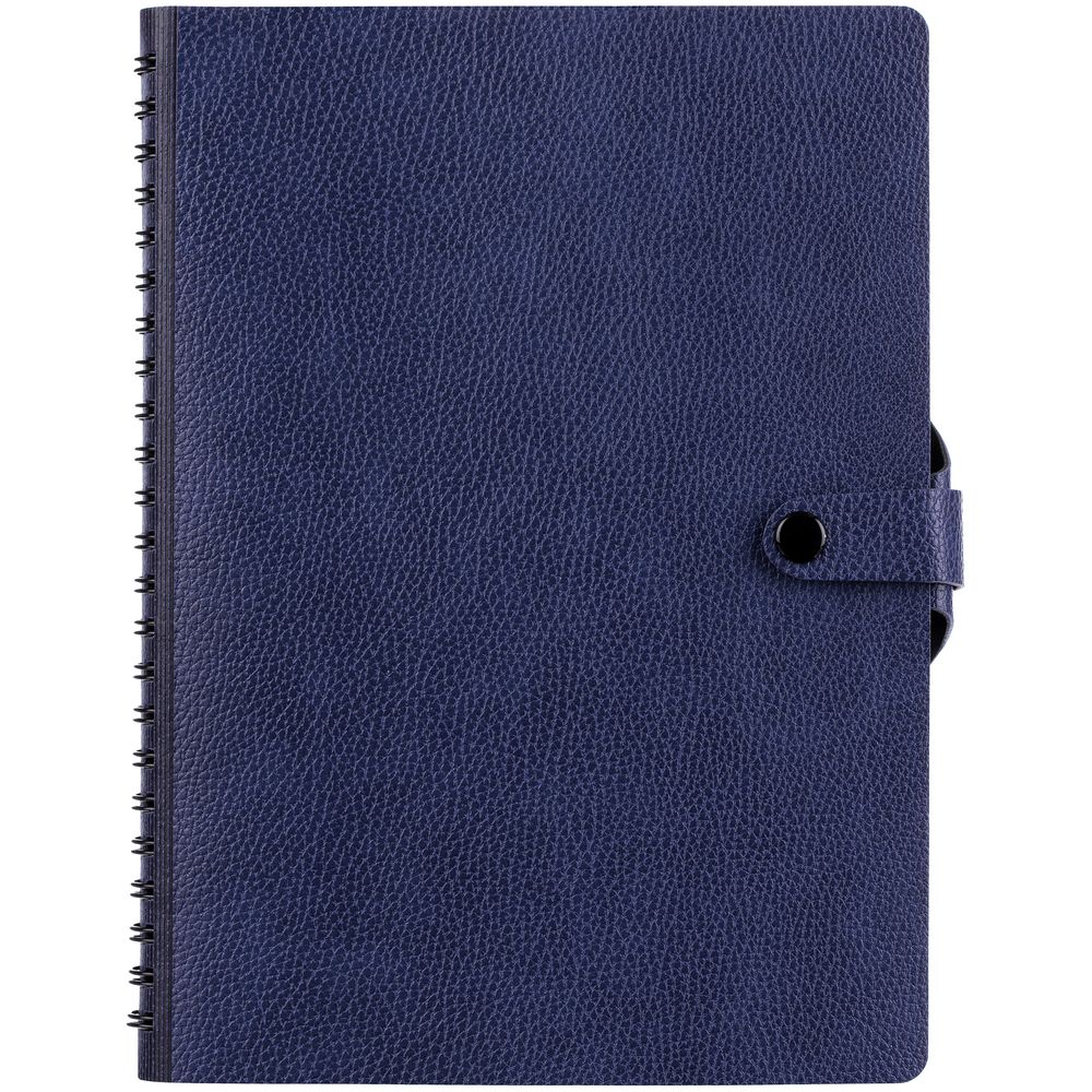 Ежедневник Strep Front на заказ, недатированный, синий-1