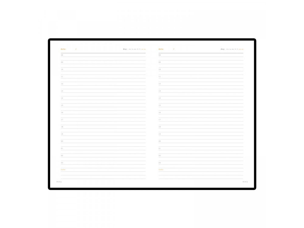 Ежедневник А5 недатированный Polo, синий-2