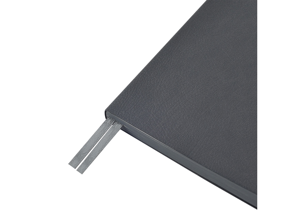Ежедневник недатированный А5 Megapolis Nappa Flex, графитовый серый-5