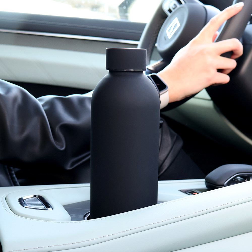 Термобутылка Perfecto софт-тач, Черный-3