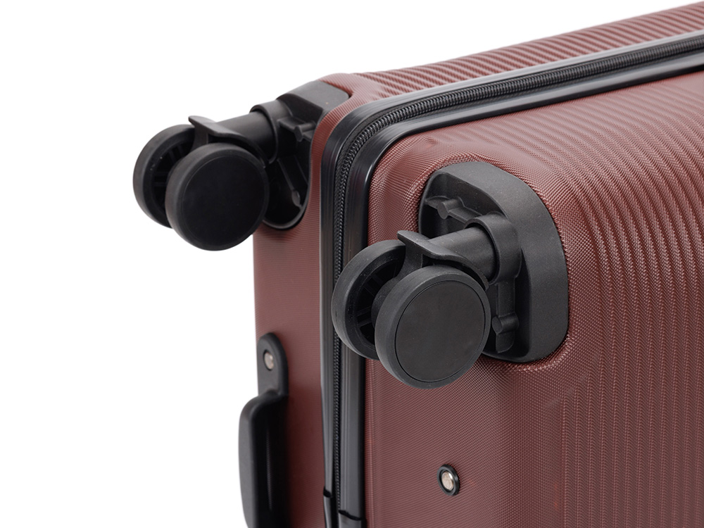 Чемодан TORBER Onego, бордовый, ABS-пластик, 79,5 х 51 х 29 см, 103 л-10