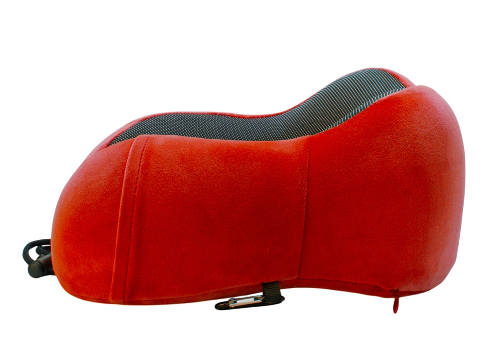 Подушка Dream с эффектом памяти, с кармашком, красный-4