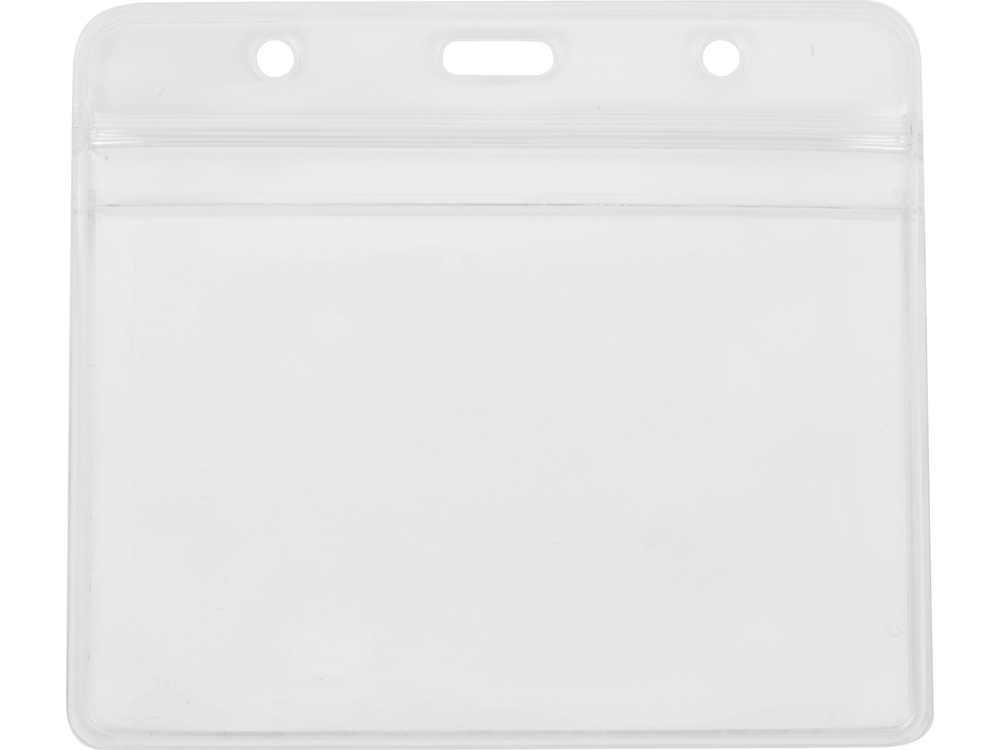 Бейдж Crystal Flat 115*101 мм (внут.размер 107*70 мм), прозрачный-1