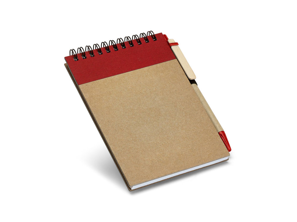 RINGORD. Блокнот карманного размера, Красный-0