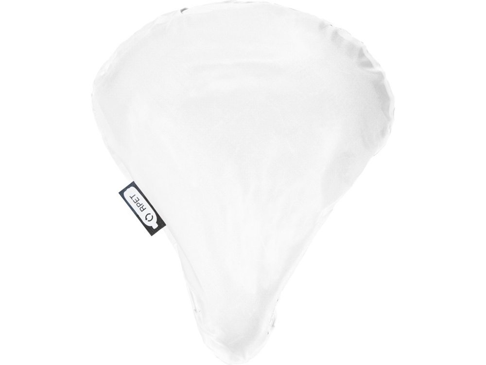 Водонепроницаемый чехол для велосипедного седла из переработанного ПЭТ Jesse, белый-1