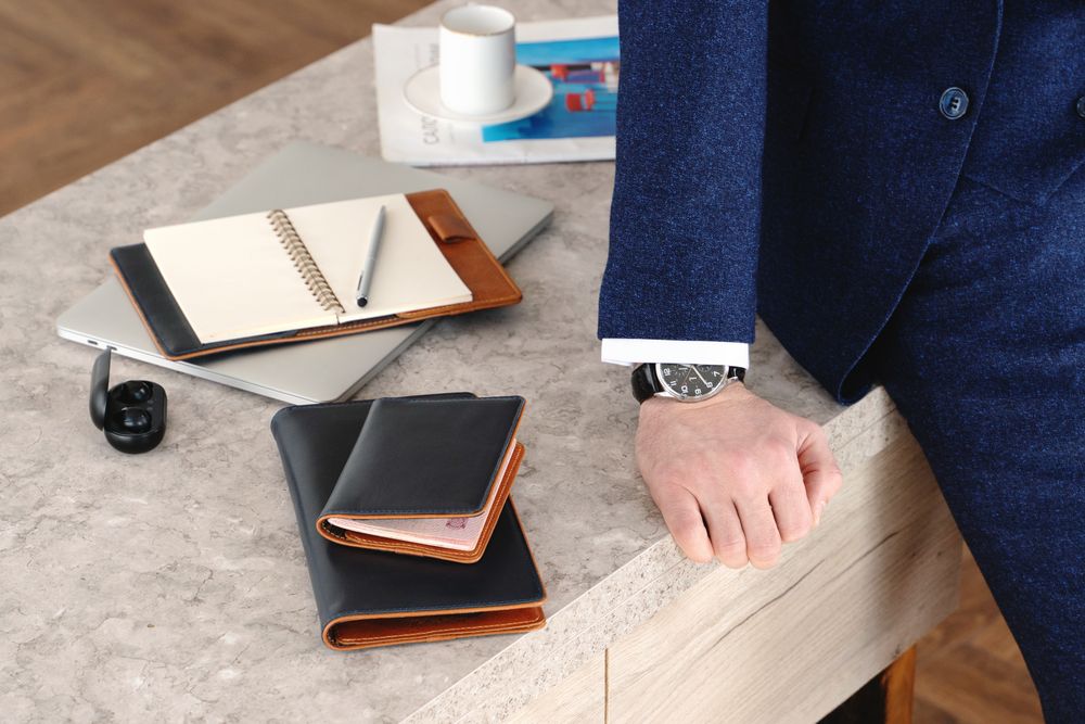 Блокнот Kalsa Palermo, синий-5