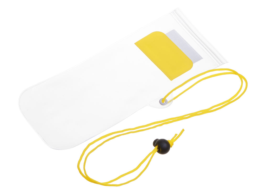 Влагостойкий чехол Repel, желтый/прозрачный-0