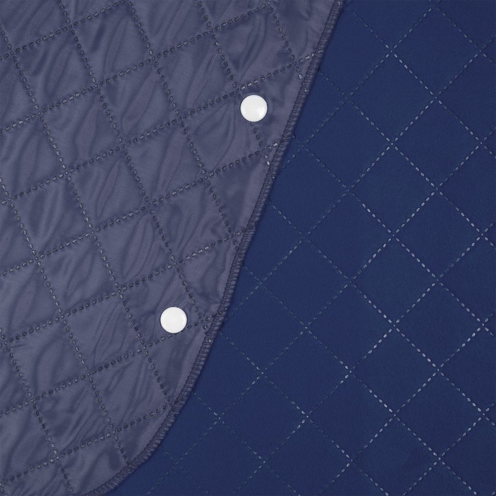 Плед-пончо для пикника SnapCoat, синий-5