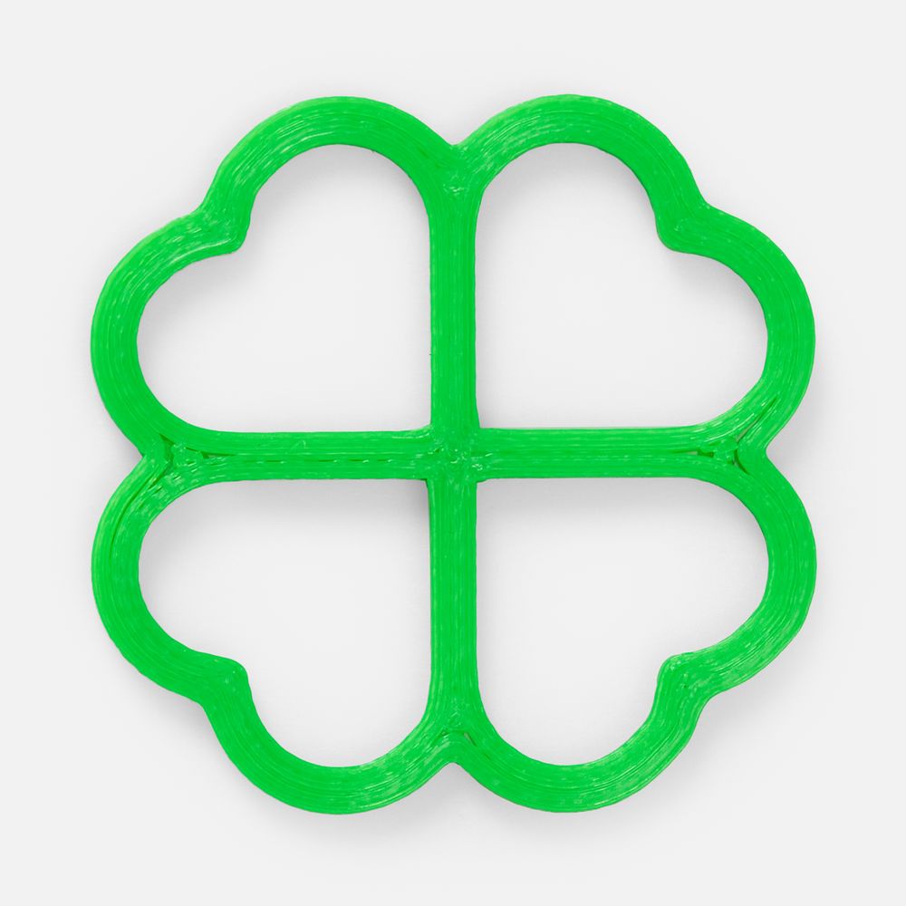 Подвеска Flora, 3D-печать на заказ, клевер-0