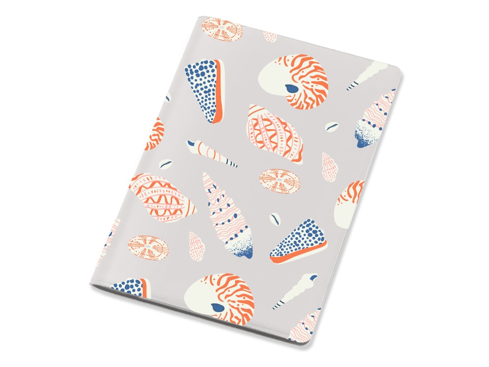 Обложка для паспорта базовая с возможностью полноцветной УФ-печати, софт-тач-3