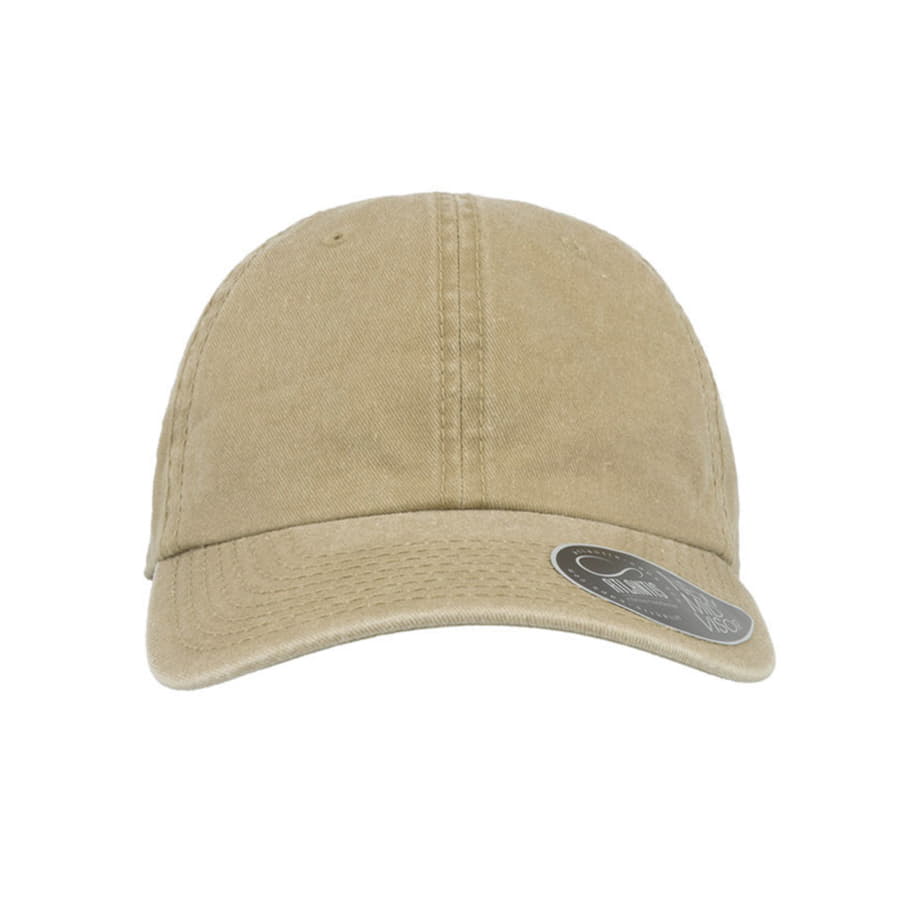 Бейсболка винтажная DIGG, 6 клиньев, металлическая застежка, хаки-7