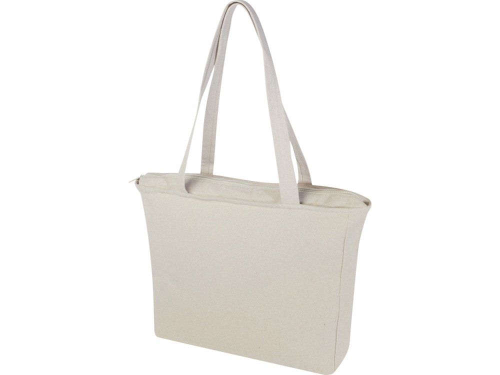 Weekender эко-сумка из переработанного материала Aware™ плотностью 500 г/м² - Бежевый-0